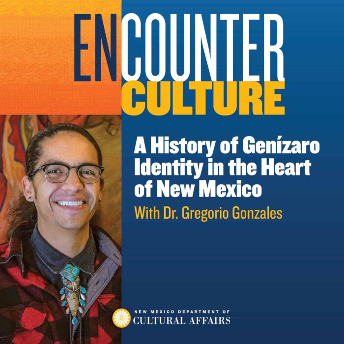 Podcast cover art: A Histor of Genízaro Identity in the Heart of New Mexico