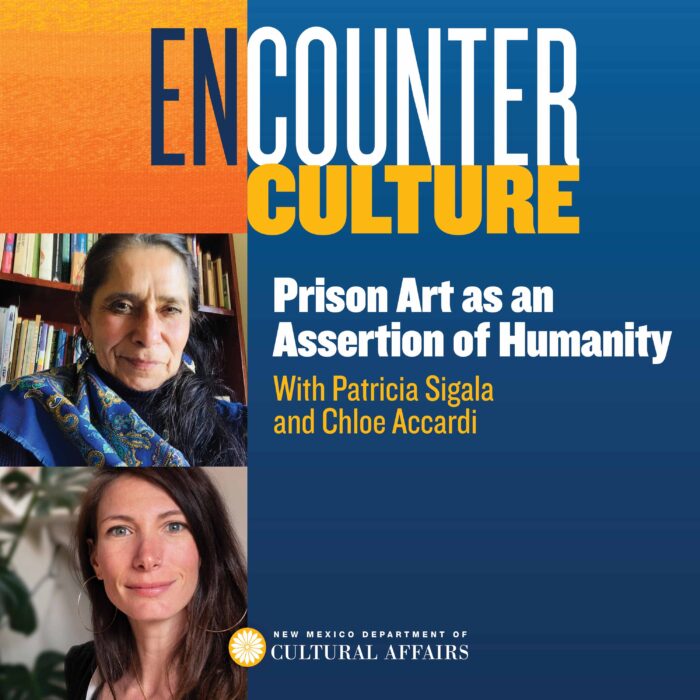 Encounter Culture podcast cover image - branding and image of guests featured